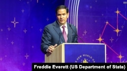 Secretary Marco Rubio delivers remarks at the American Compass Fifth Anniversary Gala in Washington, D.C.