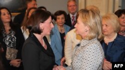 Presidentja Jahjaga: Me sekretaren Klinton biseduam për avancimin e procesit të njohjeve