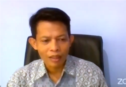 Ketua Bawaslu Kalimantan Timur, Saipul. (Foto: screenshot)