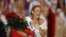 Miss New York Mallory Hytes Hagan reacts as she is crowned Miss America 2013, January 12, 2013, in Las Vegas. 