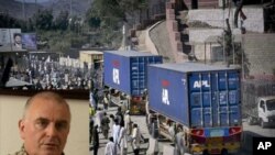 ناتو:'مسدود بودن راه ها به افغانستان و پاکستان زیانبار است.'