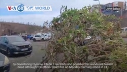 VOA60 World- Hundreds and possibly thousands are feared dead in the French territory of Mayotte after it was hit by Cyclone Chido