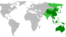Asia-Pacific map