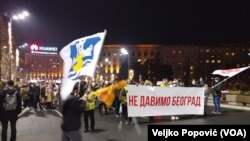 Za 29. januar najavljen je veliki protest protiv zagađenja u nekoliko gradova Srbije, Foto: VOA