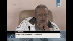 Fidel Castro reaparece en público