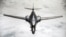 미 공군의 B-1B '랜서' 장거리 전략폭격기.