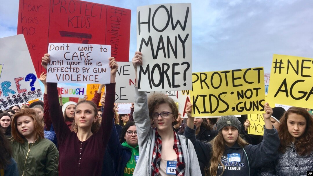 Protest učenika protiv oružanog nasilja, arhiva