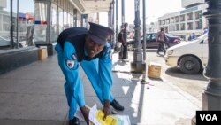 The Bulawayo City Council continued its crackdown on vendors Tuesday. (Courtesy Photo: Zinyange Auntony)