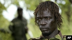 圣主抵抗军的指挥官阿什拉姆2006年9月在苏丹南部
