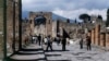 FILE - A view of Pompeii, a buried and ruined Roman city near modern Naples in Italy, is seen in 1979.