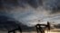 Oil pumps are seen at sunset outside Vaudoy-en-Brie, near Paris, France April 23, 2018. REUTERS/Christian Hartmann