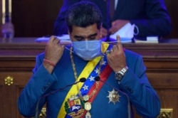 Venezuela Devlet Başkanı Nicolas Maduro, 12 Haziran 2020.