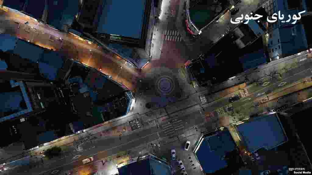 یکی از چهارراه های مشهور شهر سیول پایتخت کوریای جنوبی