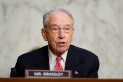 Republican Sen. Chuck Grassley of Iowa proposes a series of bipartisan bills on H-1B visas dating back to 2007.