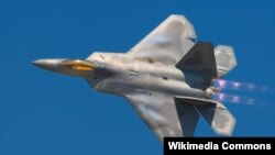  미 공군 F-22 전투기. (자료사진)