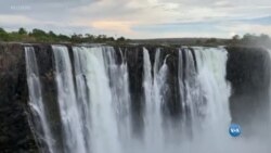 Cataratas Victoria, mudanças de clima ou questōes sazonais?