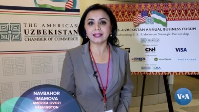 Amerika-O'zbekiston biznes forumidan maxsus lavha