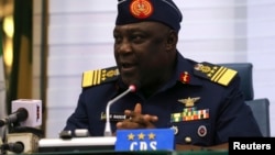  Babban hafsin tsaron kasa, Air Marshal Alex Badeh