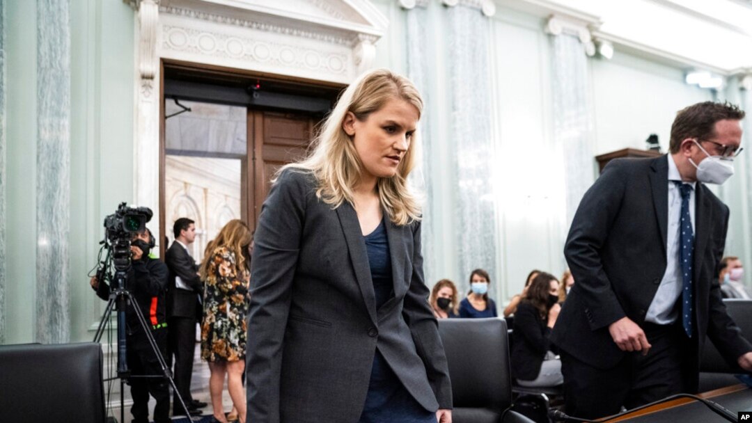 Frances Haugen yahoze akorera Facebook