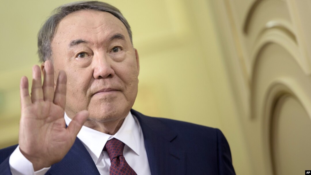 Qozog'iston Prezidenti Nursulton Nazarboyev