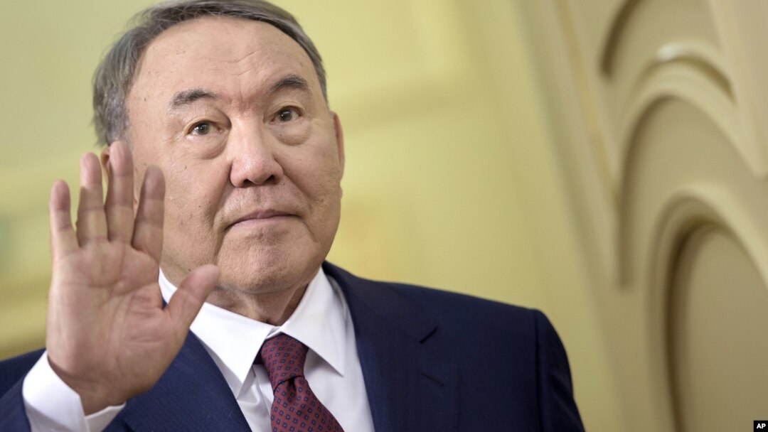 Qozog'iston Prezidenti Nursulton Nazarboyev