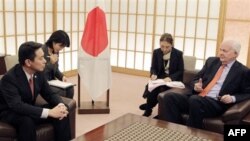 Japanski šef diplomatije i specijalni američki izaslanik za Severnu Koreju tokom susreta u Tokiju