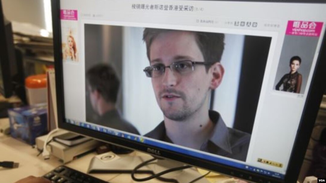 Edward Snowden mengatakan bahwa badan intelijen AS telah melakukan peretasan komputer-komputer China selama bertahun-tahun (foto: dok). 