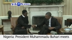 VOA60 Africa- Nigeria: President Muhammadu Buhari meets with US President Barack Obama in Washington for talks on Boko Haram- July 20, 2015
