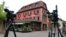 Media cameras and tripods are seen outside Le Chambard Hotel in Kaysersberg-Vignoble, France, June 8, 2018. 