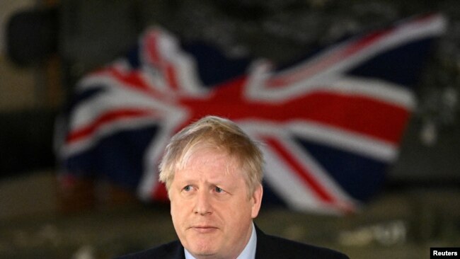 Thủ tướng Anh Boris Johnson