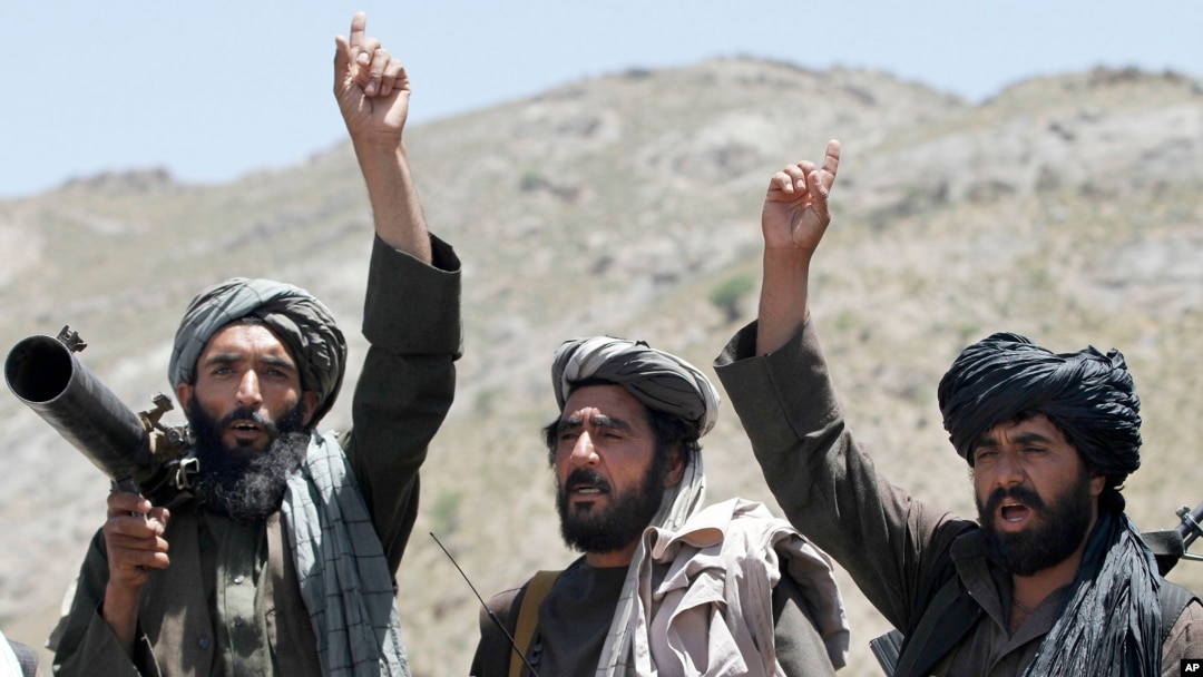 Pejuang Taliban di distrik Shindand, provinsi Herat, Afghanistan, 27 Mei 2016 (Foto: dok).