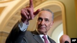 Pemimpin minoritas dalam Senat AS, Senator Chuck Schumer