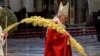 Папа Франциск провел вторую службу Пальмового воскресенья в условиях пандемии 
