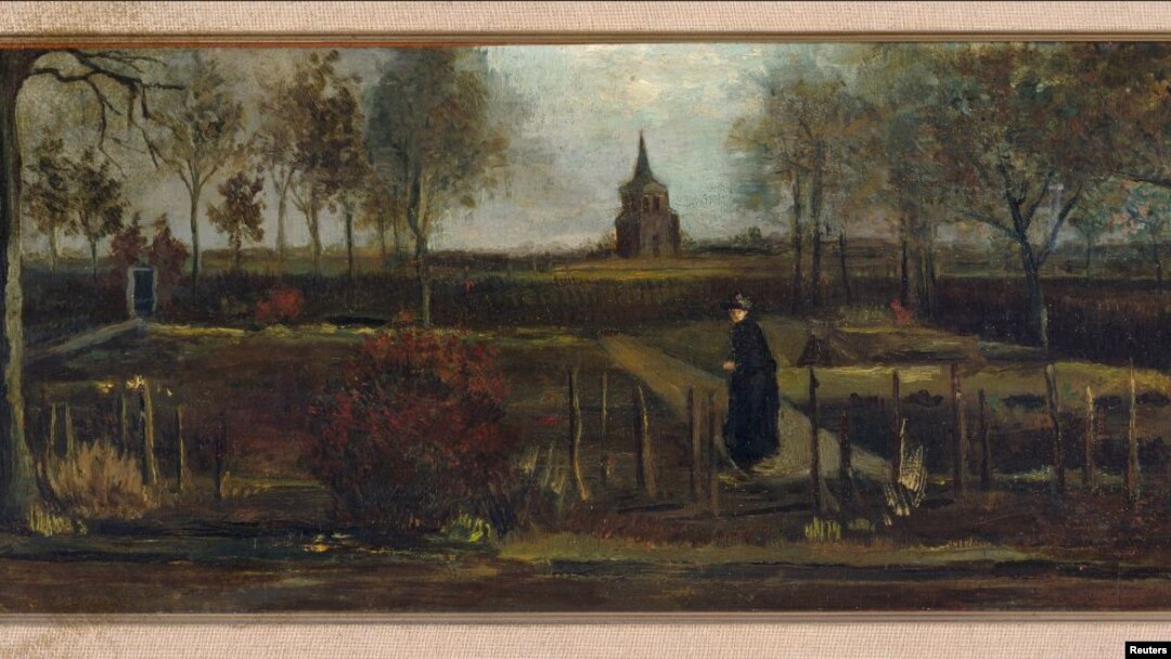 Lukisan "Spring Garden" karya Vincent van Gogh