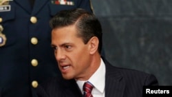 Le président mexicain Enrique Peña Nieto, 26 janvier 2017.