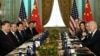 在亚太经合会领导人周期间，美国总统拜登与中国国家主席习近平在加利福尼亚州伍德塞德举行双边峰会。(2023年11月15日)
