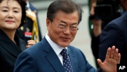 韩国总统文在寅(资料照)
