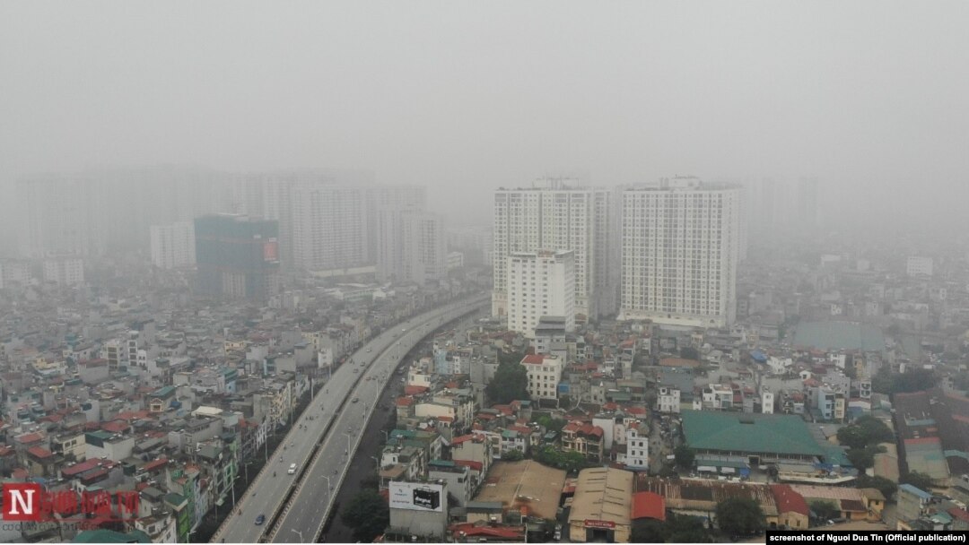 Kualitas udara di Hanoi, Vietnam adalah salah satu yang terburuk di dunia. 