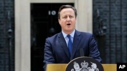 Perdana Menteri Inggris David Cameron (foto: dok).