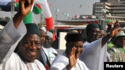 Shugaban Najeriya Goodluck Jonathan, 11 ga Disamba 2014.