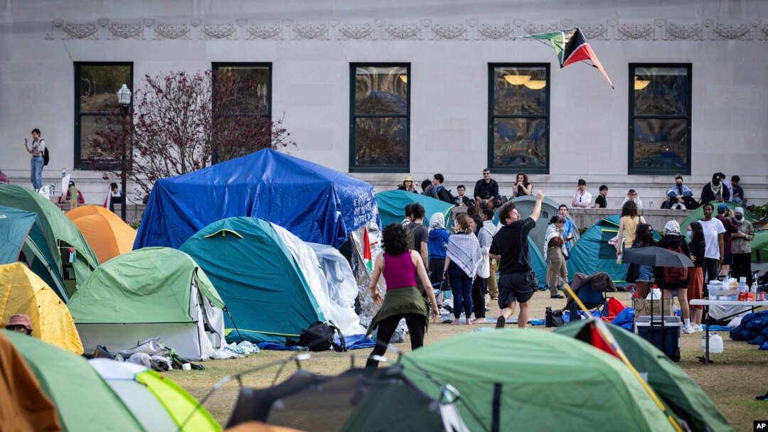Protesti na Univerzitetu Columbia, 29. aprila 2024.