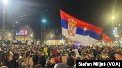 Fotografije sa velikog protesta na Trgu Slavija