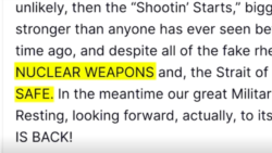 트럼프 대통령 “실질적 합의 이행 전까지 미군 유지…이란 공격 재개 준비”