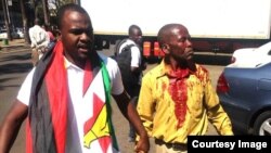 VaPatson Dzamara vachibatsira mumwe murume ange arohwa akakuvadzwa nemapurisa.