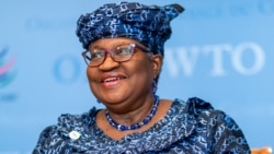 Shugabar kungiyar cinikayya ta duniya WTO, Dr. Ngozi Okonjo Iweala) a Geneva a ranar 16 Fabrairu, 2024.