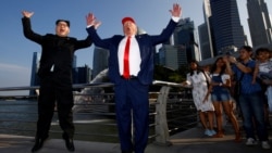 VOA Asia – Trump and Kim are in Singapore, ready to meet