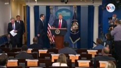 Trump retoma las ruedas de prensa sobre la pandemia