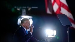 President Donald Trump speaks during a campaign rally at Arnold Palmer Regional Airport, Thursday, Sept. 3, 2020, in Latrobe, Pa. (AP Photo/Evan Vucci)