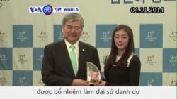 Kim Yuna làm đại sứ danh dự cho Olympic Mùa đông 2018 (VOA60)