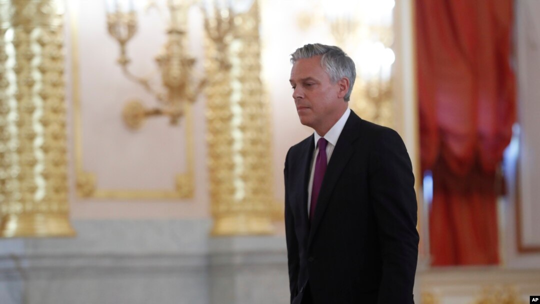 Đại sứ Mỹ tại Nga Jon Huntsman.